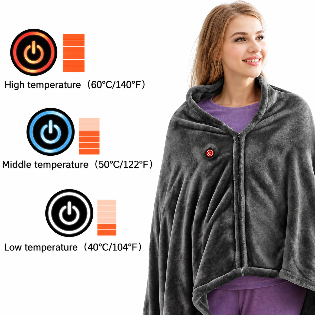 Heated Blanket You Can Wear Anywhere